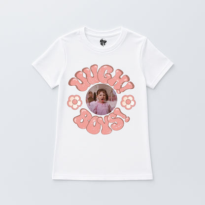 T Shirt Manga Corta de Dama UGHH BOYS!