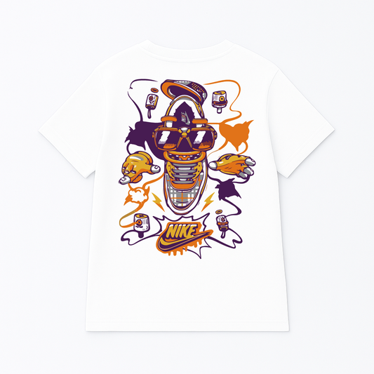 T Shirt Manga Corta tenis naranja | Nike Edition