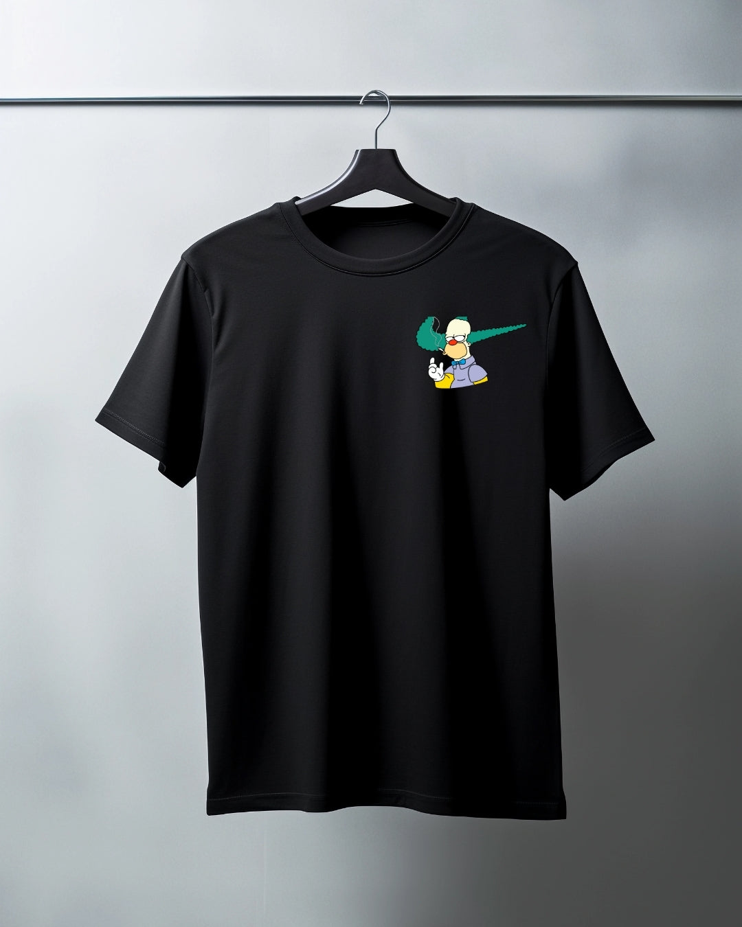 T Shirt Manga Corta Nike Krusty El Payaso/Negro