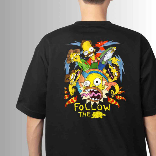 T-Shirt Manga Corta The Simpsons Crazy