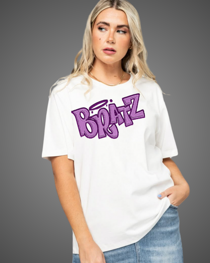 T Shirt Manga Corta Efecto Bordado | Bratz Edition