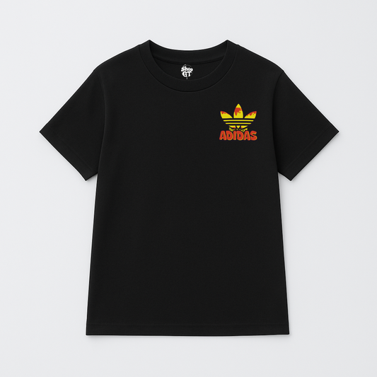 T Shirt Manga Corta Básica Yellow, red and Black | Adidas Edition