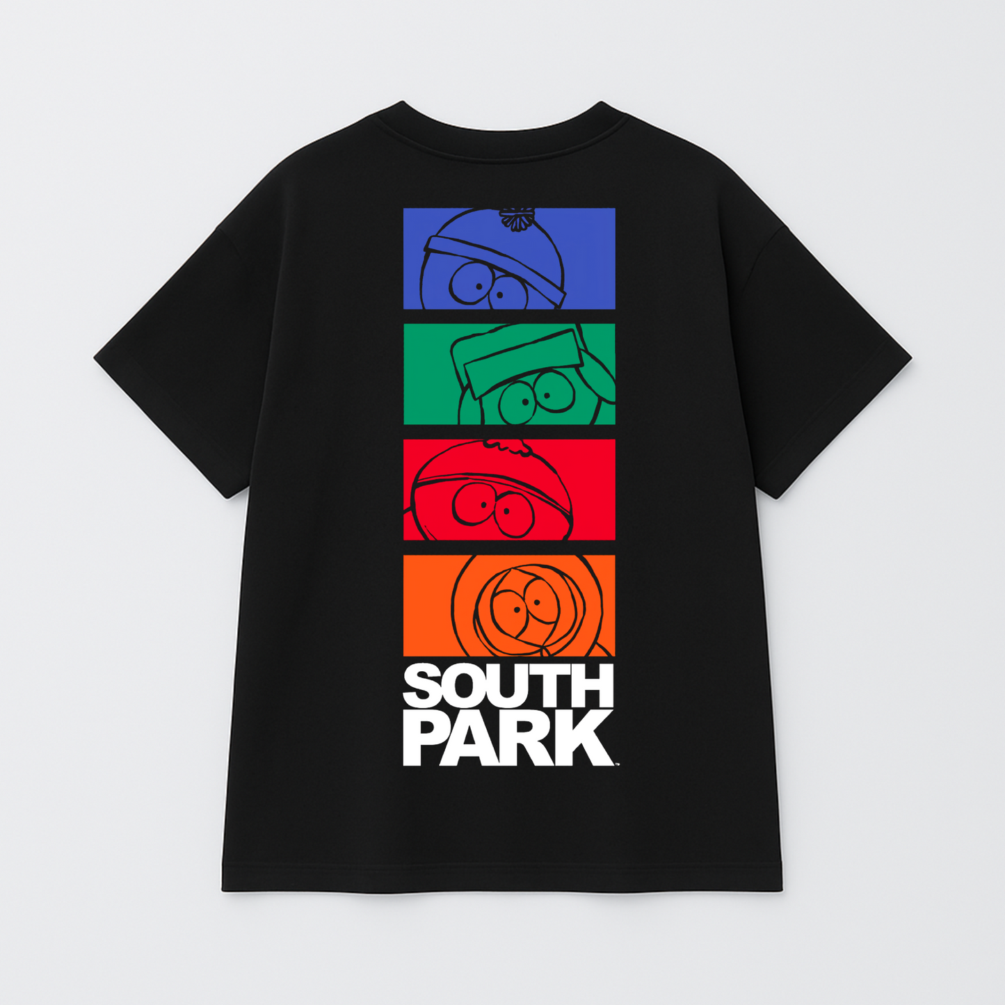 T Shirt Manga Corta Personajes Vertical | South Park Edition