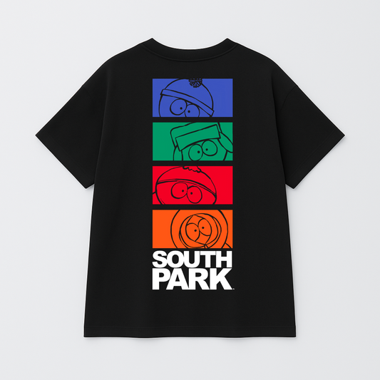 T Shirt Manga Corta Personajes Vertical | South Park Edition