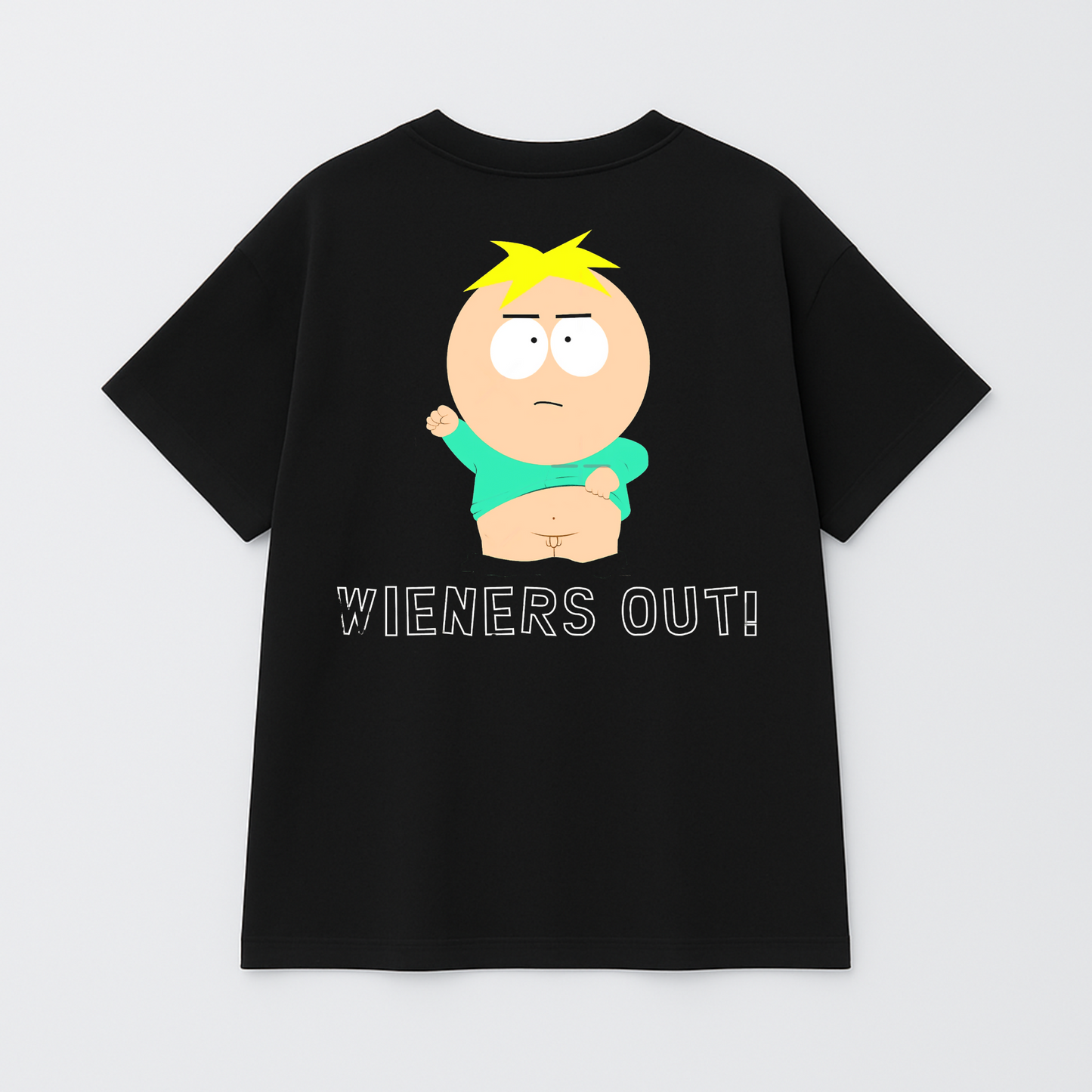 T Shirt Manga Corta Butters Wieners out! | South Park Edition