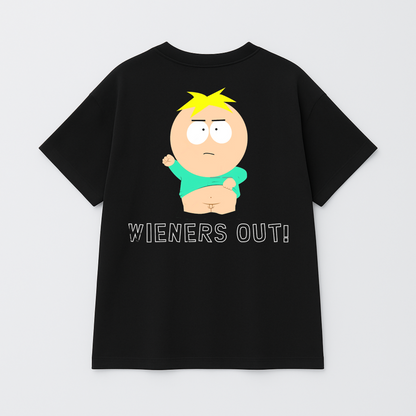 T Shirt Manga Corta Butters Wieners out! | South Park Edition