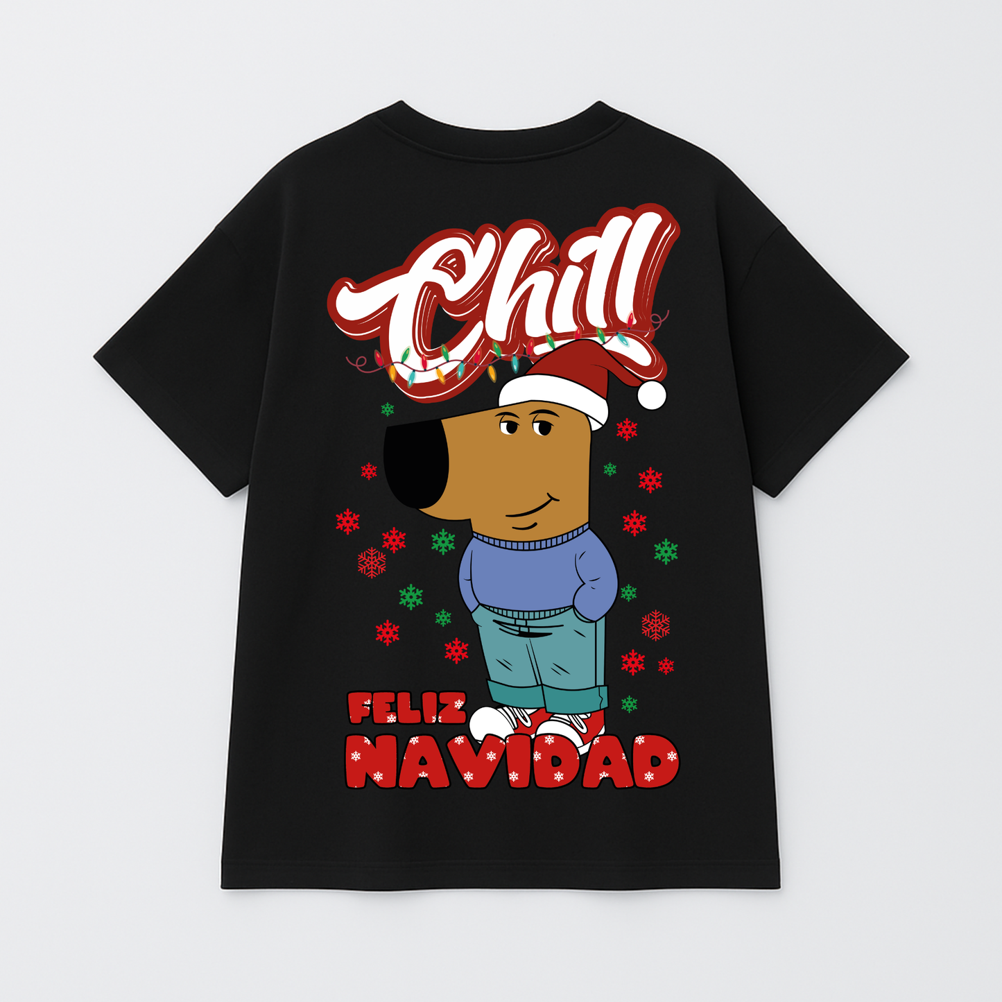 T Shirt Manga Corta Chill | Navidad Edition
